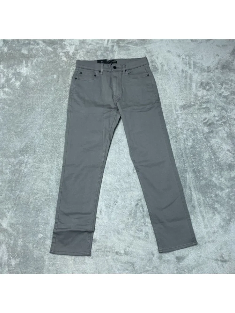 Banana Republic Men's 30x30 Gray 5-Pocket Pants Cotton Blend e1788
